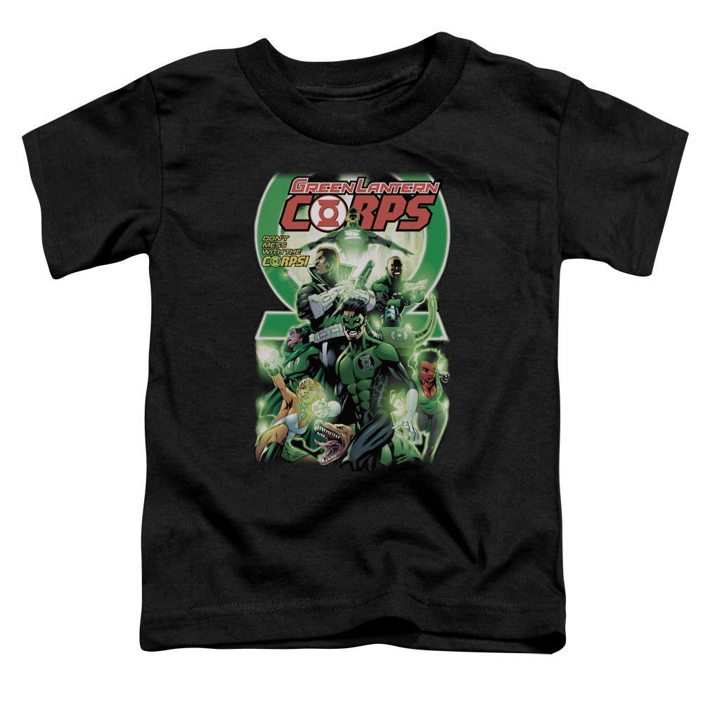 Green Lantern - Gl Corps #25 Cover - Short Sleeve Toddler Tee - Black T-shirt