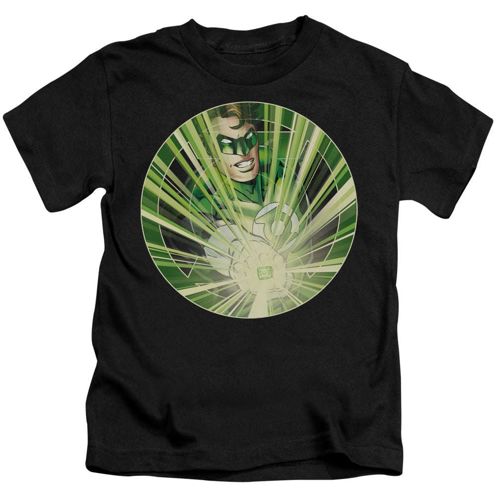 GREEN LANTERN LIGHT EM UP - S/S JUVENILE 18/1 - BLACK - T-Shirt