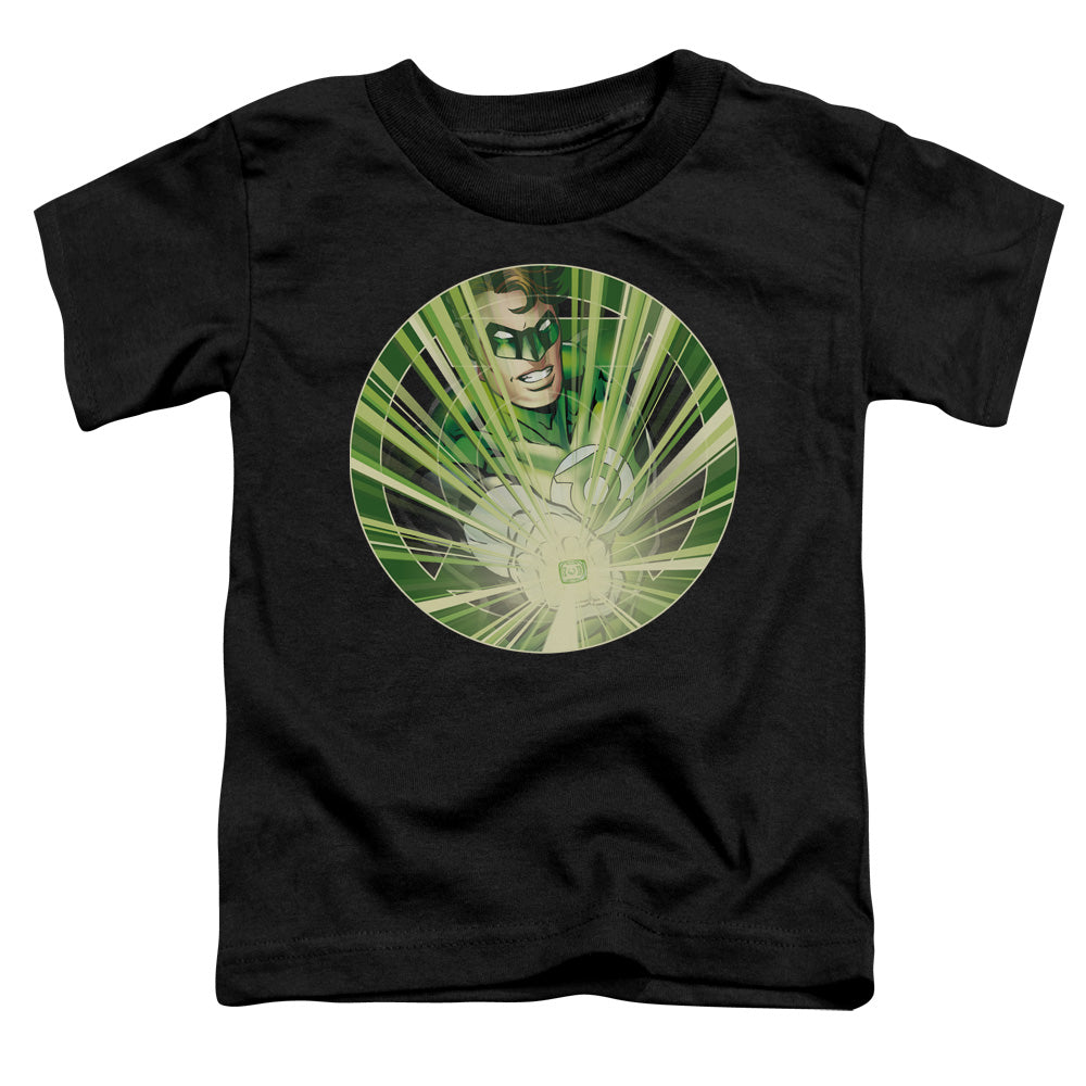 Green Lantern - Light Em Up - Short Sleeve Toddler Tee - Black T-shirt