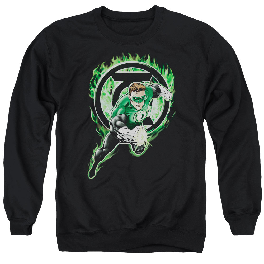 Green Lantern - Space Cop - Adult Crewneck Sweatshirt - Black