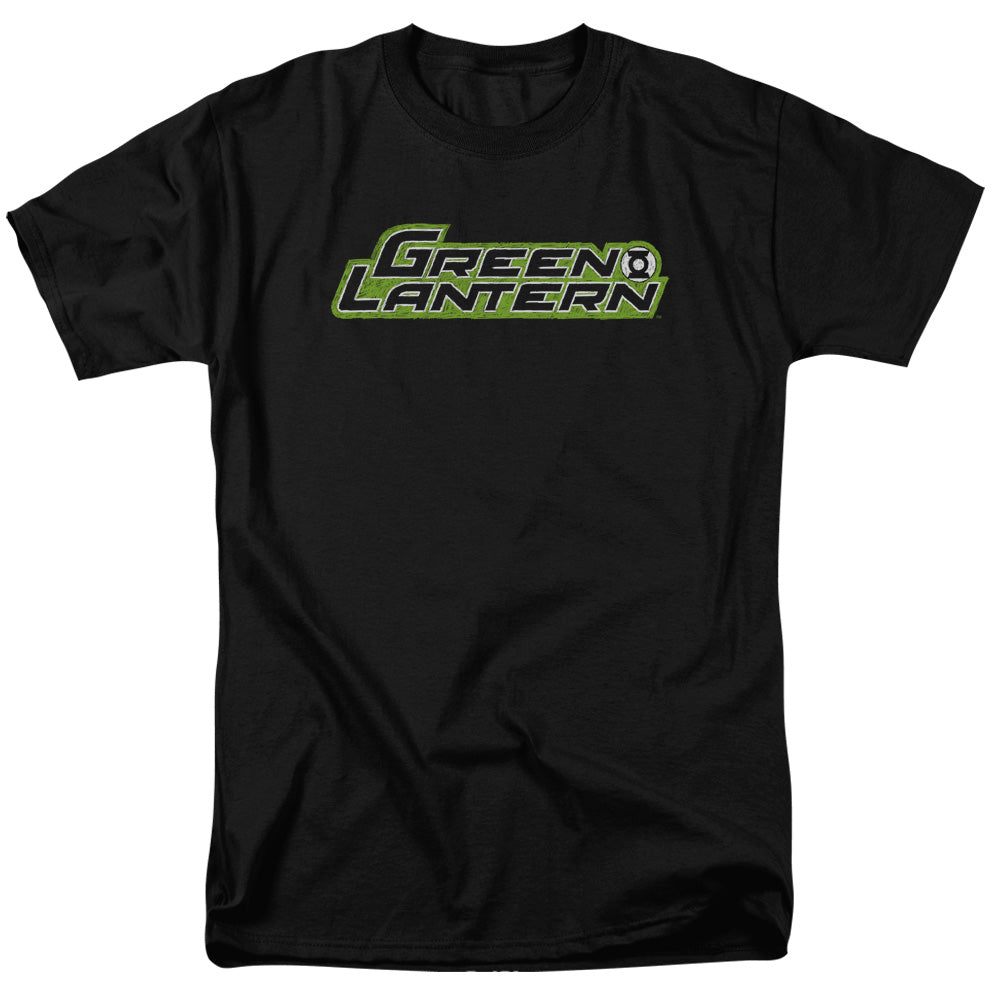 Green Lantern - Scribble Title - Short Sleeve Adult 18/1 - Black T-shirt