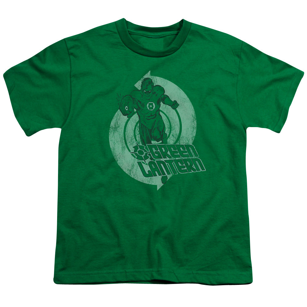 Green Lantern - Power - Short Sleeve Youth 18/1 - Kelly Green T-shirt