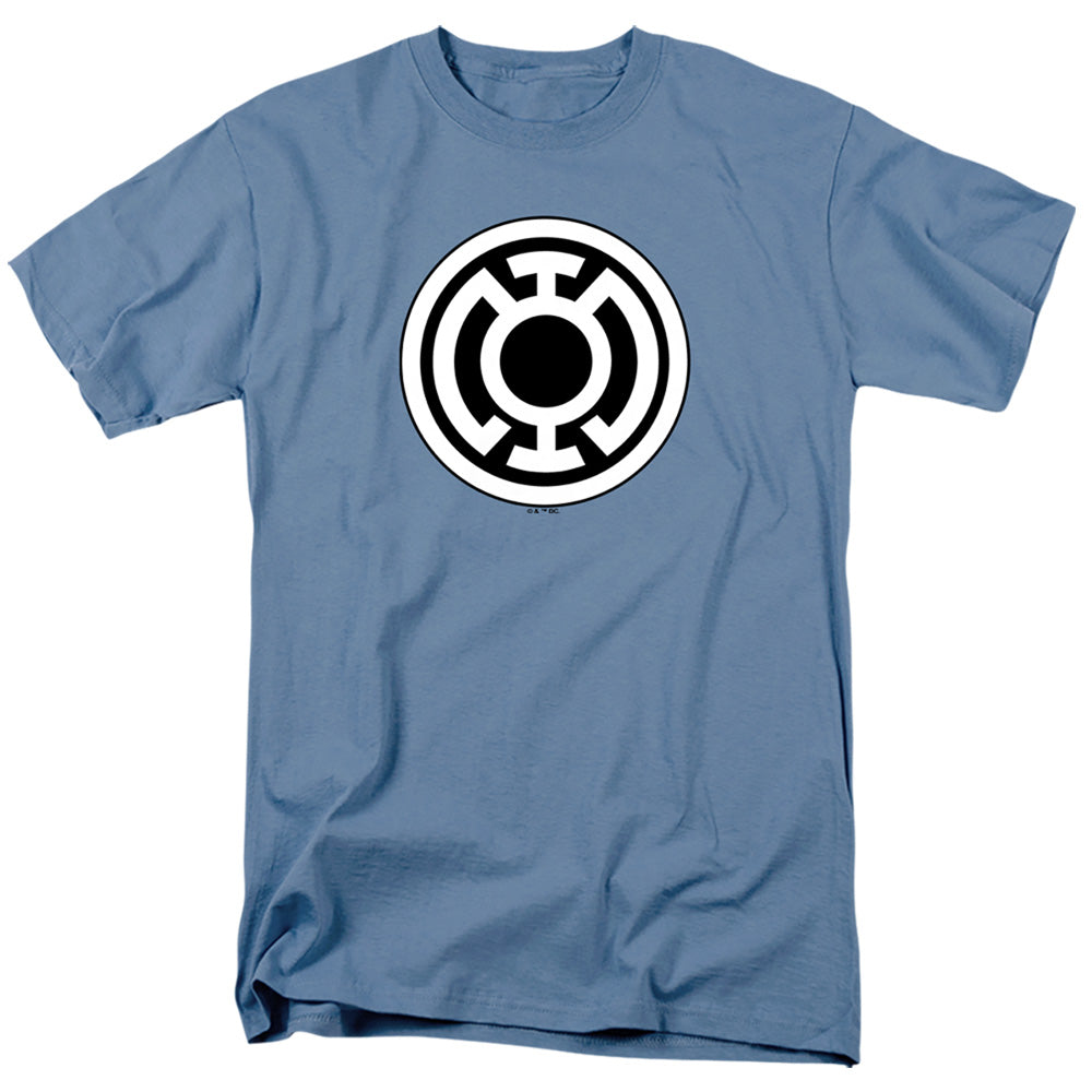 Green Lantern - Blue Lantern Logo - Short Sleeve Adult 18/1 - Carolina Blue T-shirt