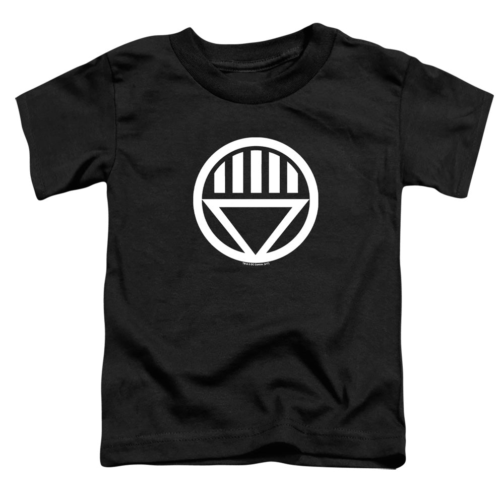 Green Lantern - Black Lantern Logo - Short Sleeve Toddler Tee - Black T-shirt