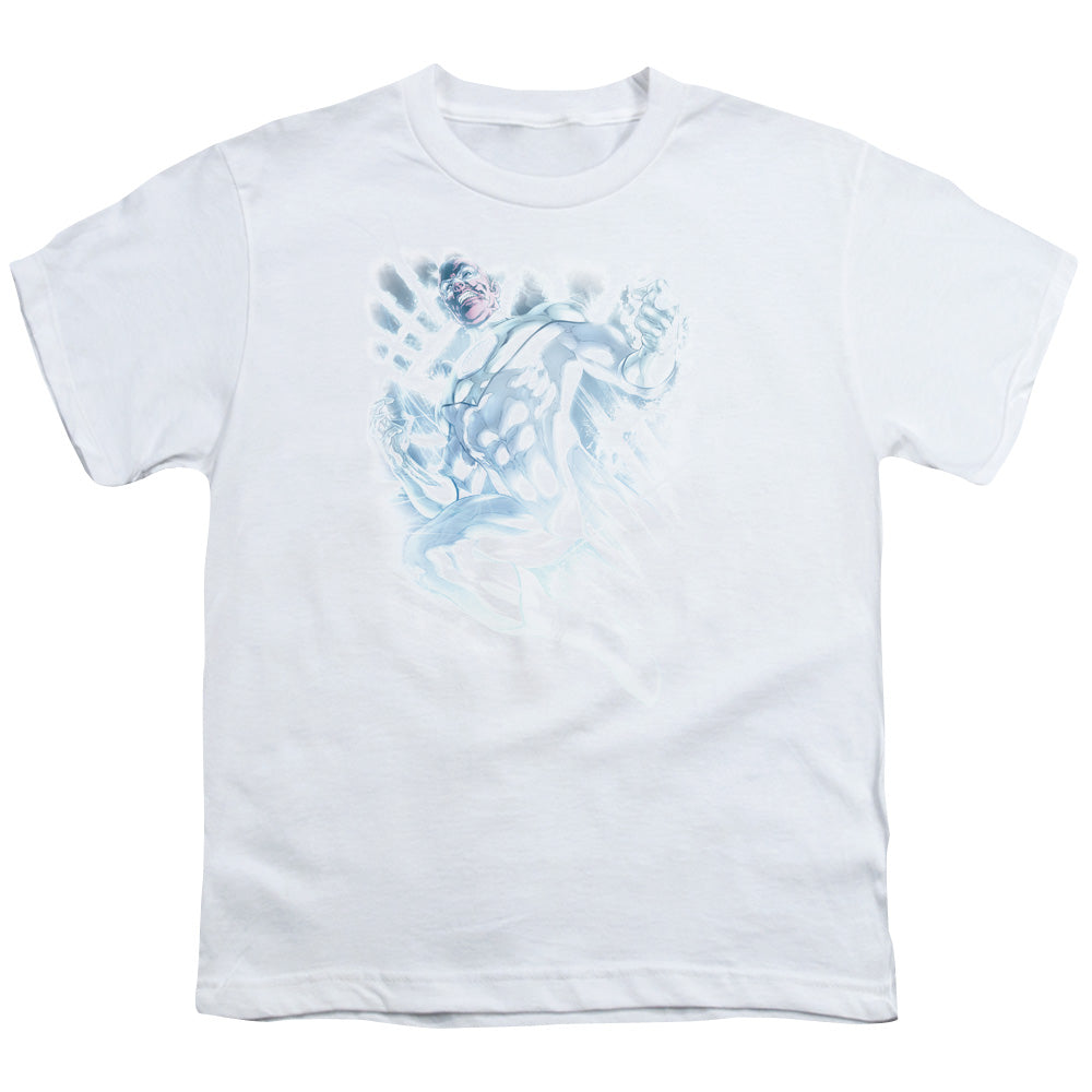 Green Lantern - White Lantern Sinestro - Short Sleeve Youth 18/1 - White T-shirt