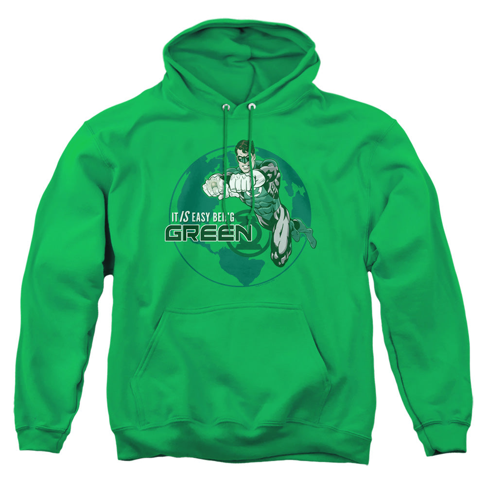 Gl - Easy Being Green - Adult Pull-over Hoodie - Kelly Green