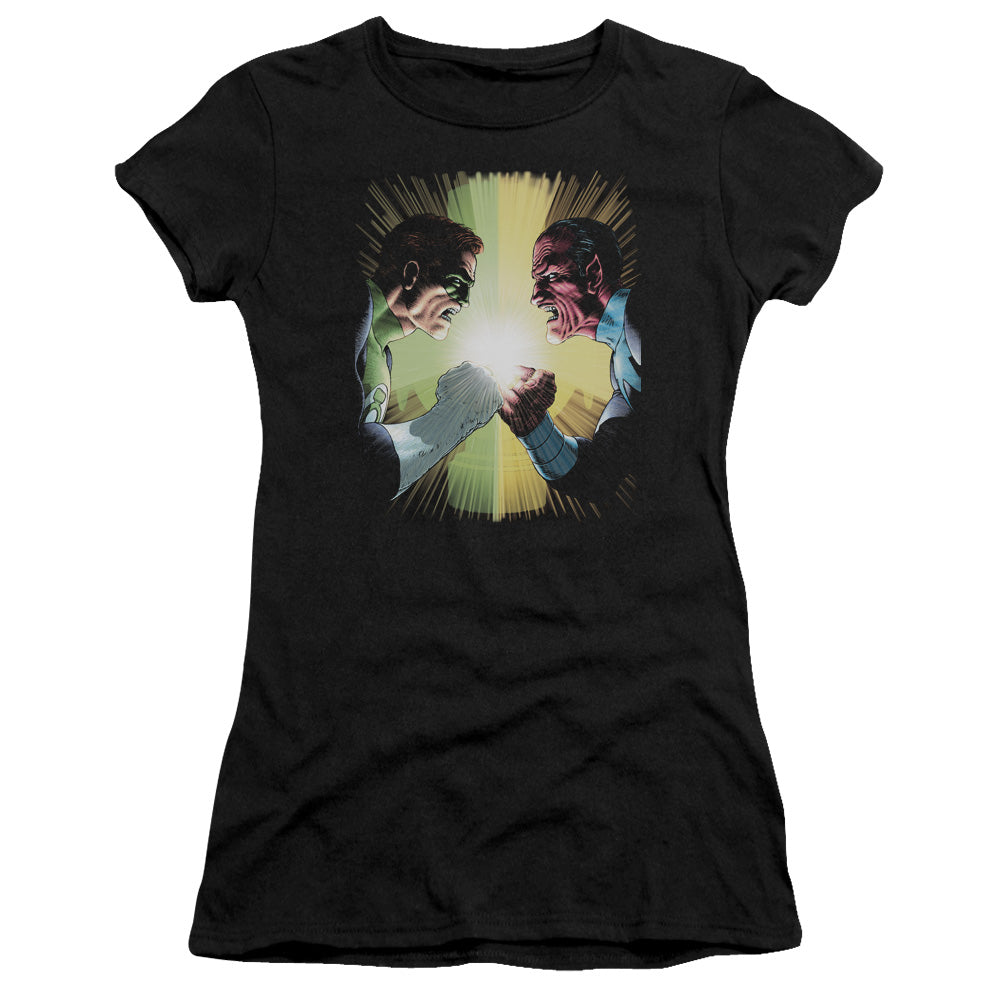 Green Lantern - Gl #60 Cover - Short Sleeve Junior Sheer - Black T-shirt