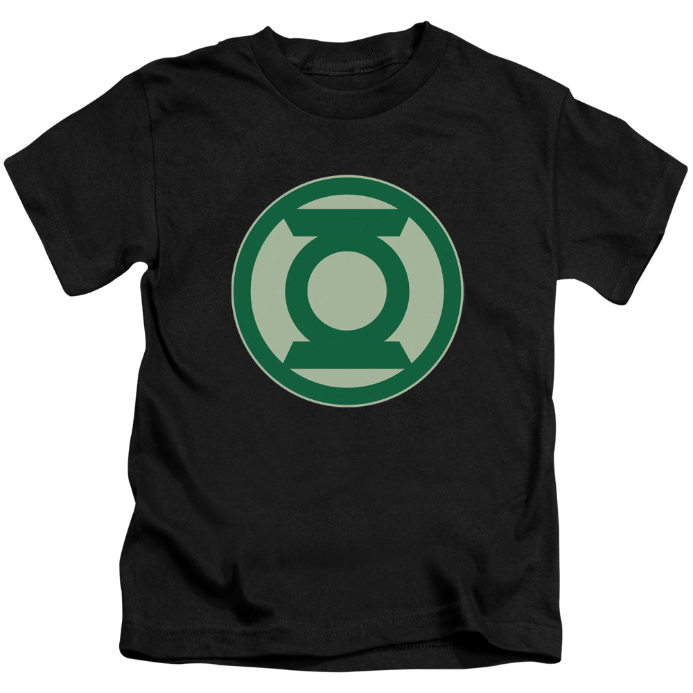 GREEN LANTERN GREEN SYMBOL - S/S JUVENILE 18/1 - BLACK - T-Shirt