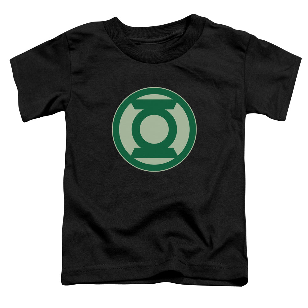 Green Lantern - Green Symbol - Short Sleeve Toddler Tee - Black T-shirt