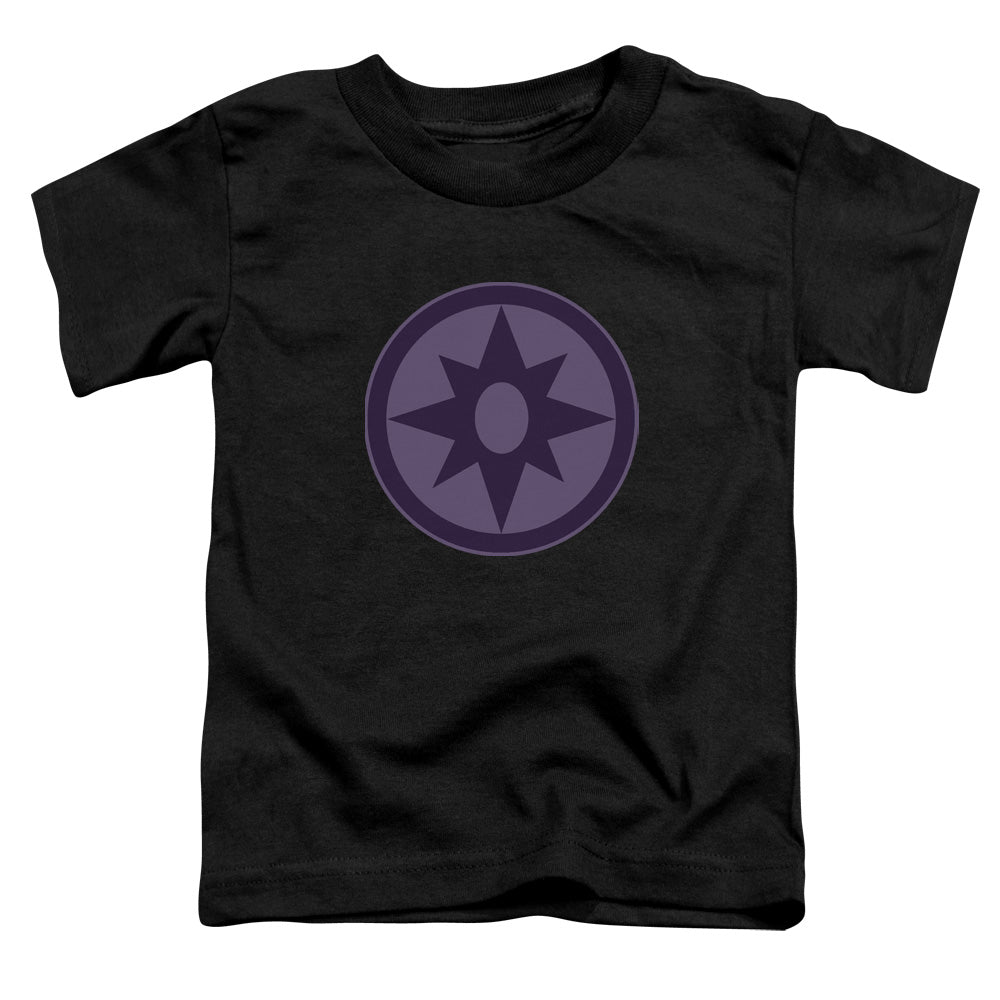 Green Lantern - Sapphire Symbol - Short Sleeve Toddler Tee - Black T-shirt