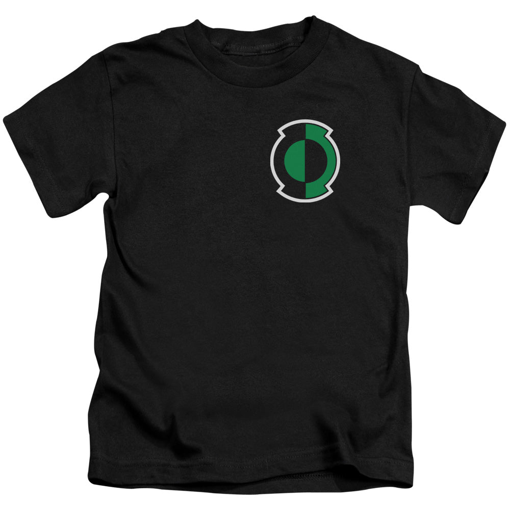 GREEN LANTERN KYLE LOGO - S/S JUVENILE 18/1 - BLACK - T-Shirt