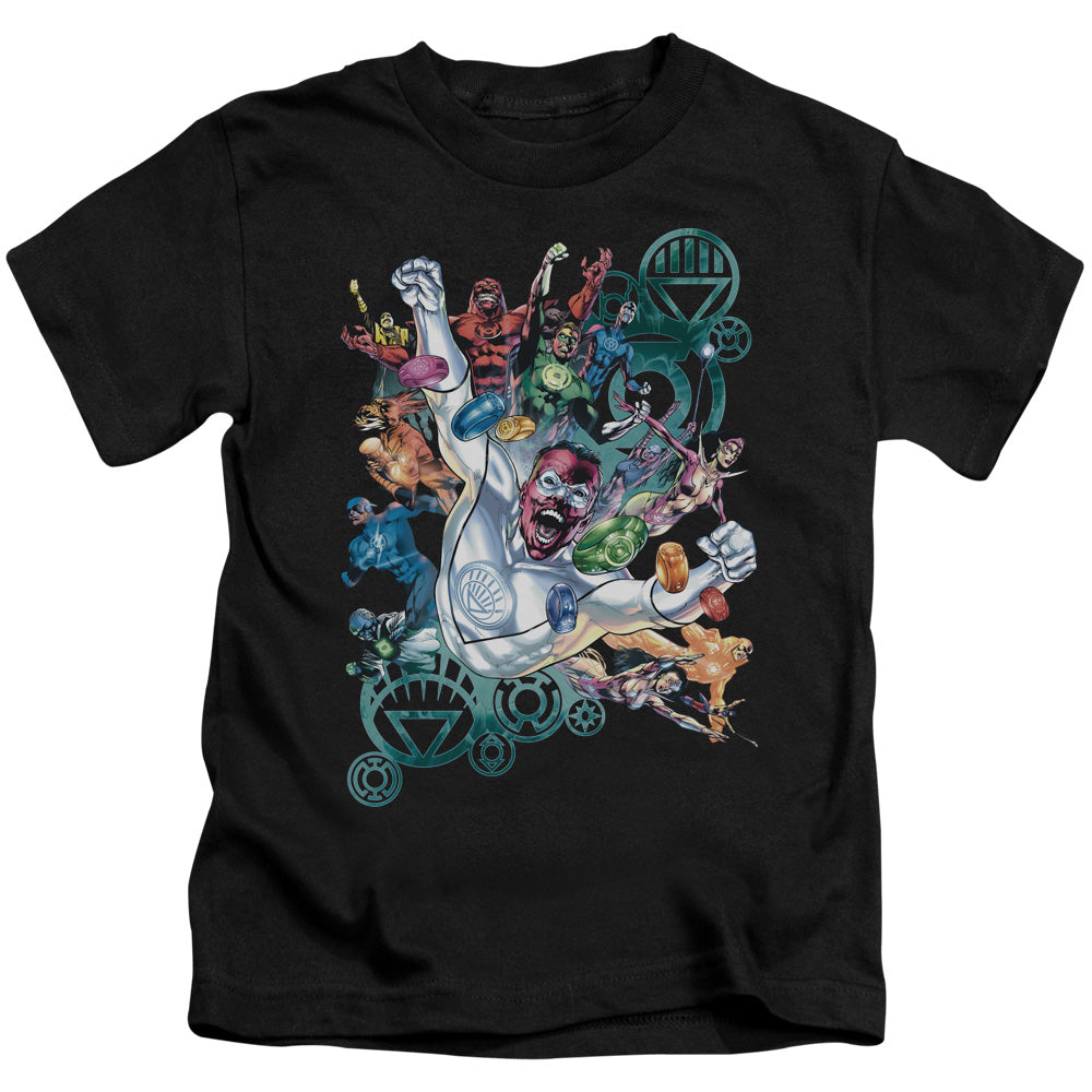 GREEN LANTERN LANTERNS UNITE - S/S JUVENILE 18/1 - BLACK - T-Shirt