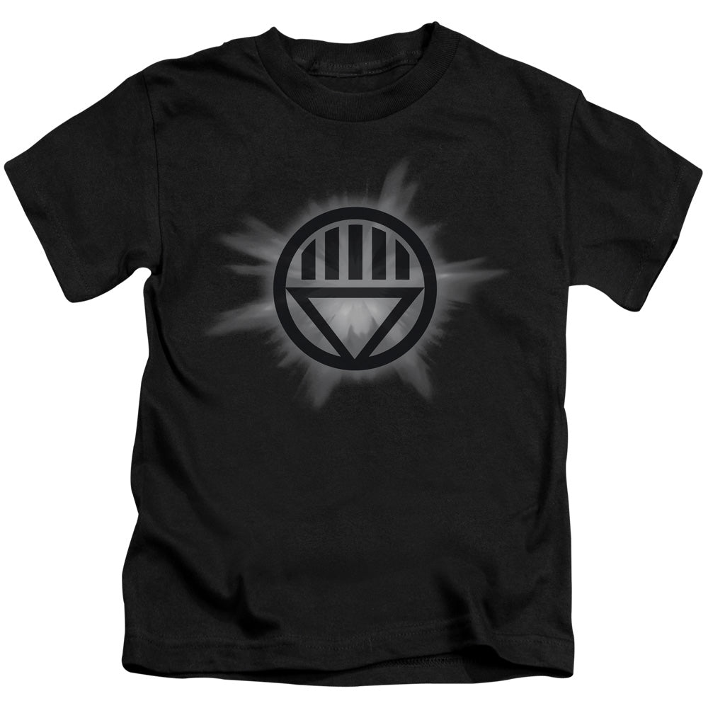 GREEN LANTERN BLACK GLOW - S/S JUVENILE 18/1 - BLACK - T-Shirt