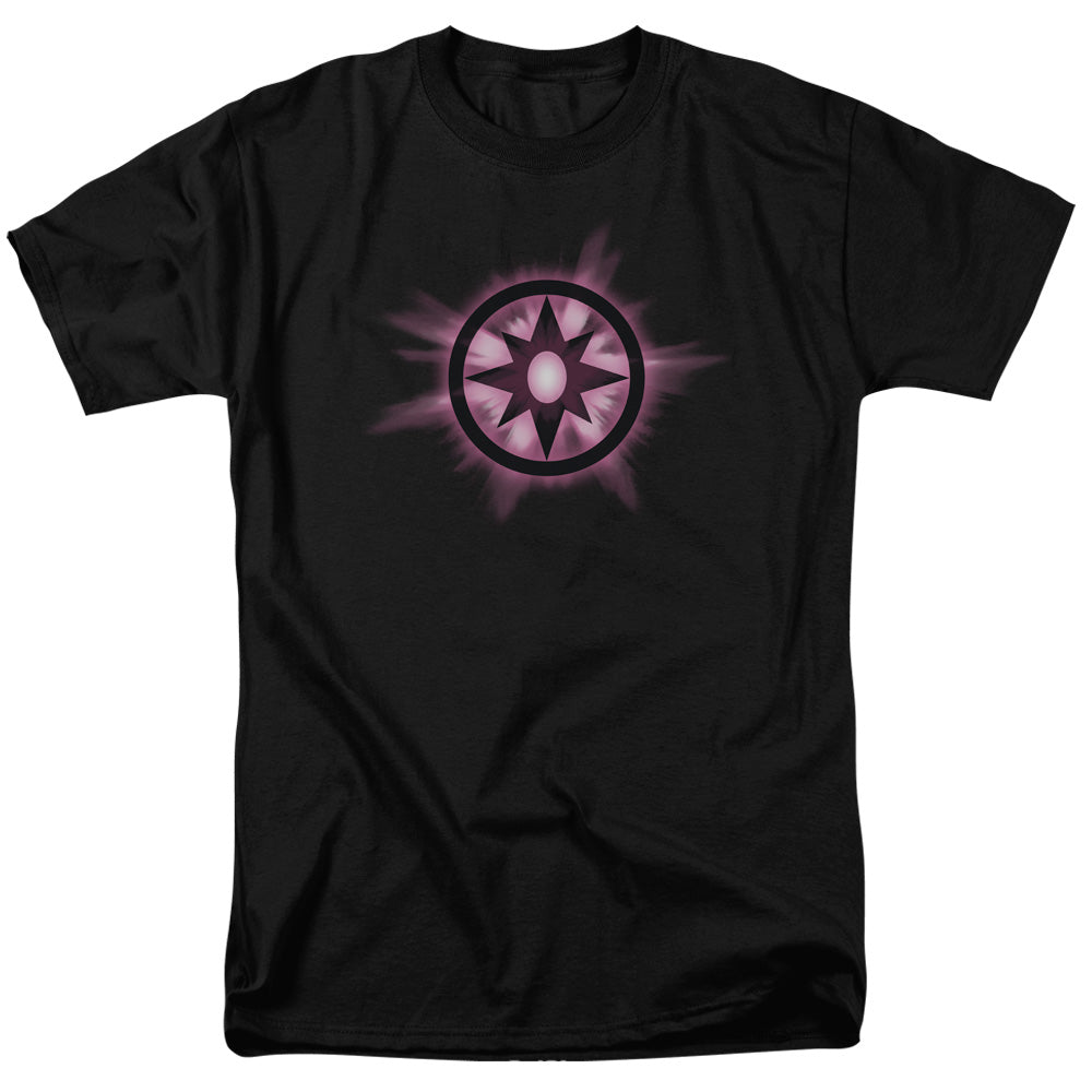 Green Lantern - Sapphire Glow - Short Sleeve Adult 18/1 - Black T-shirt
