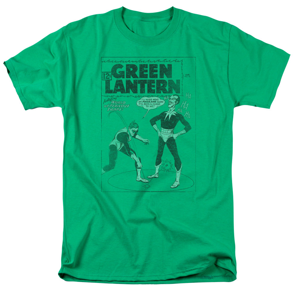 Green Lantern - Perilous Traps - Short Sleeve Adult 18/1 - Kelly Green T-shirt