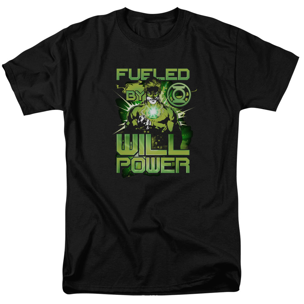 Green Lantern - Fueled - Short Sleeve Adult 18/1 - Black T-shirt