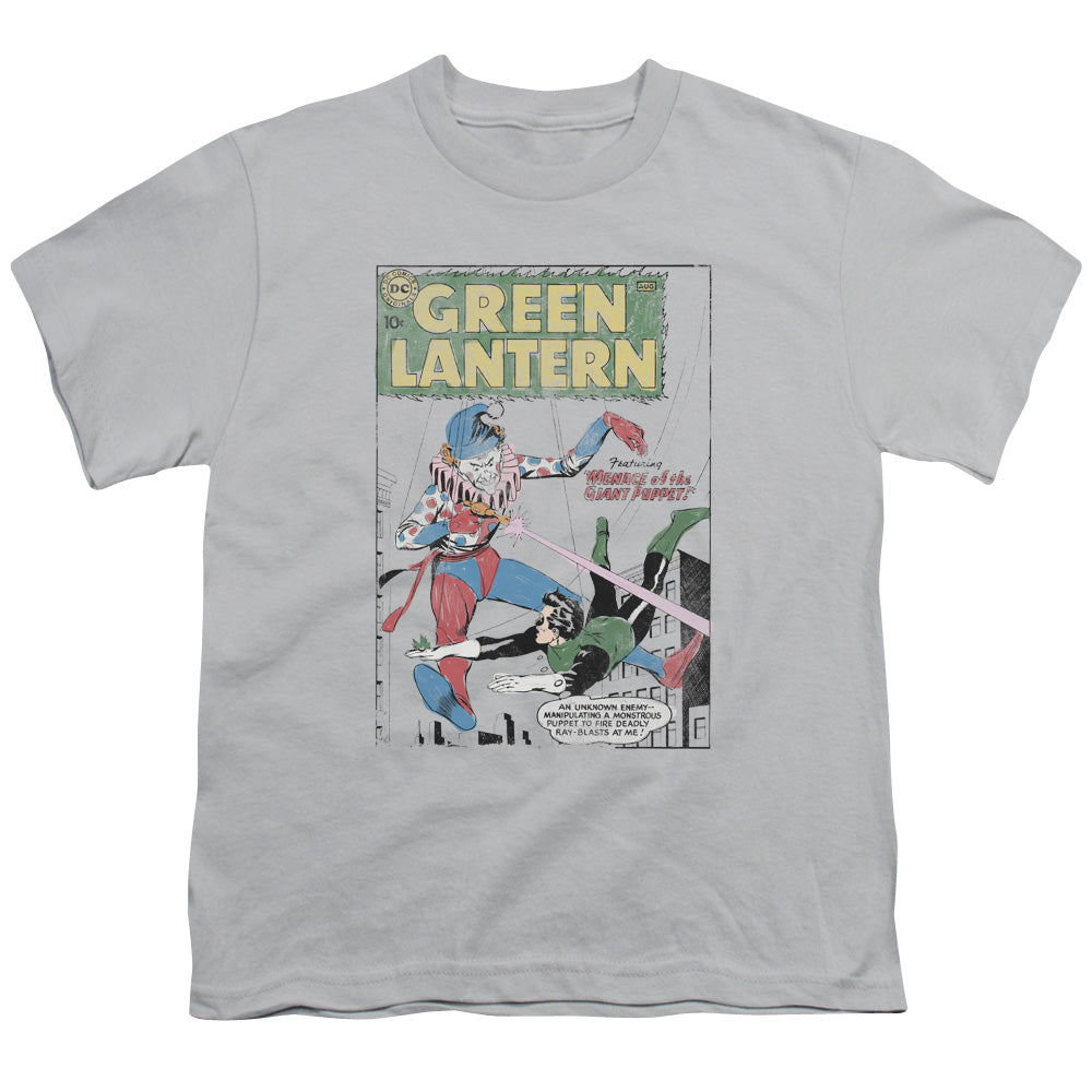 GREEN LANTERN PUPPET MENACE - S/S YOUTH 18/1 - SILVER T-Shirt