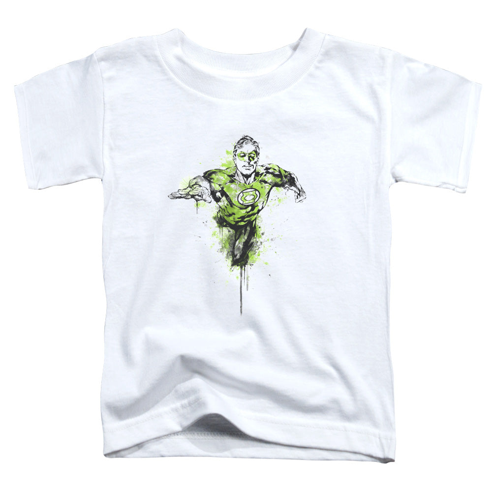 Green Lantern - Inked - Short Sleeve Toddler Tee - White T-shirt