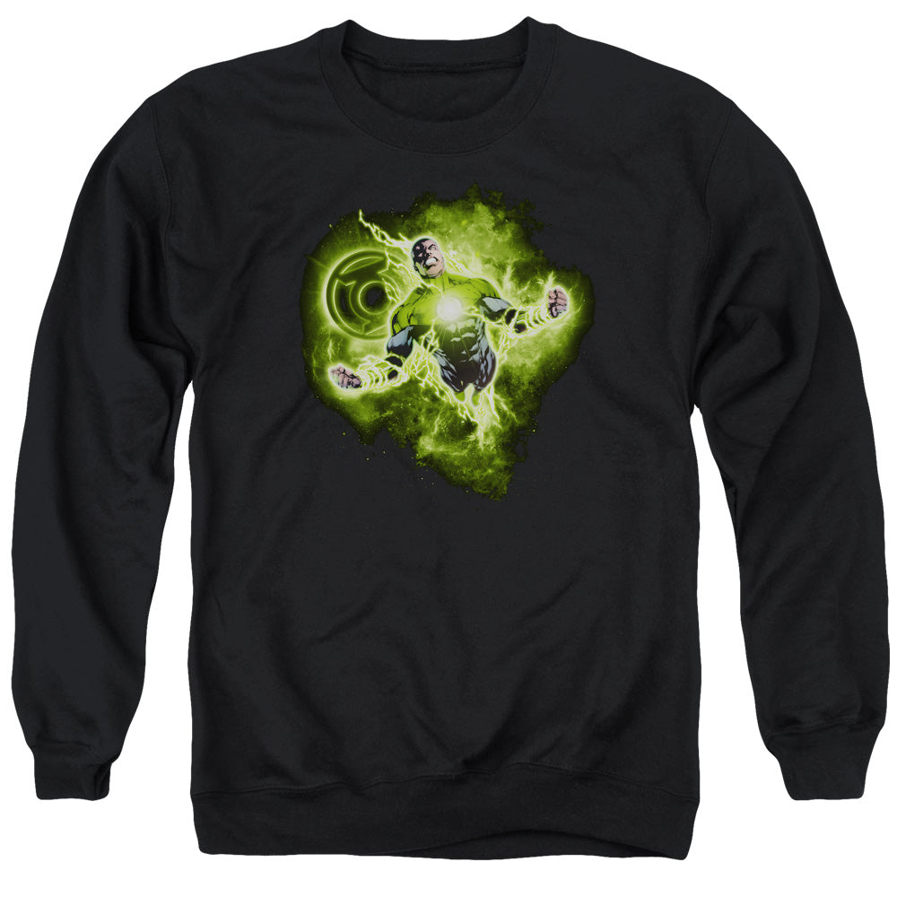 Green Lantern - Lantern Nebula - Adult Crewneck Sweatshirt - Black
