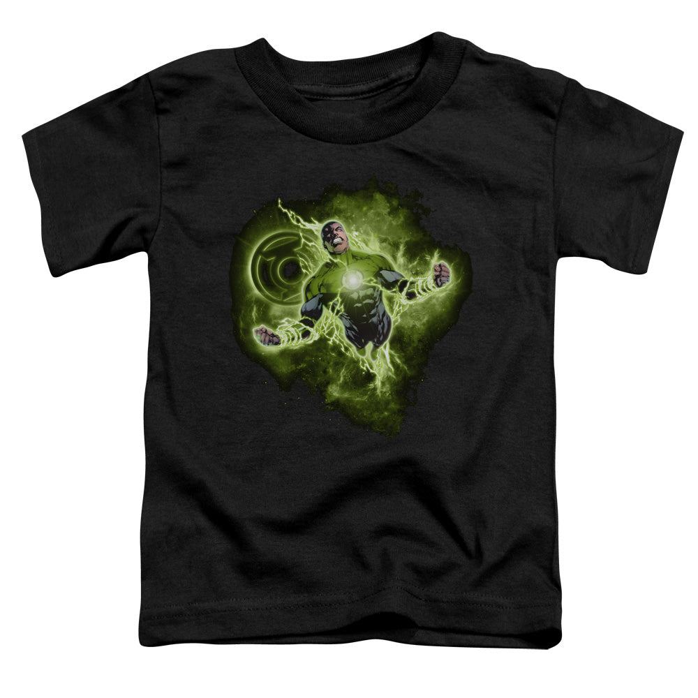 Green Lantern - Lantern Nebula - Short Sleeve Toddler Tee - Black T-shirt