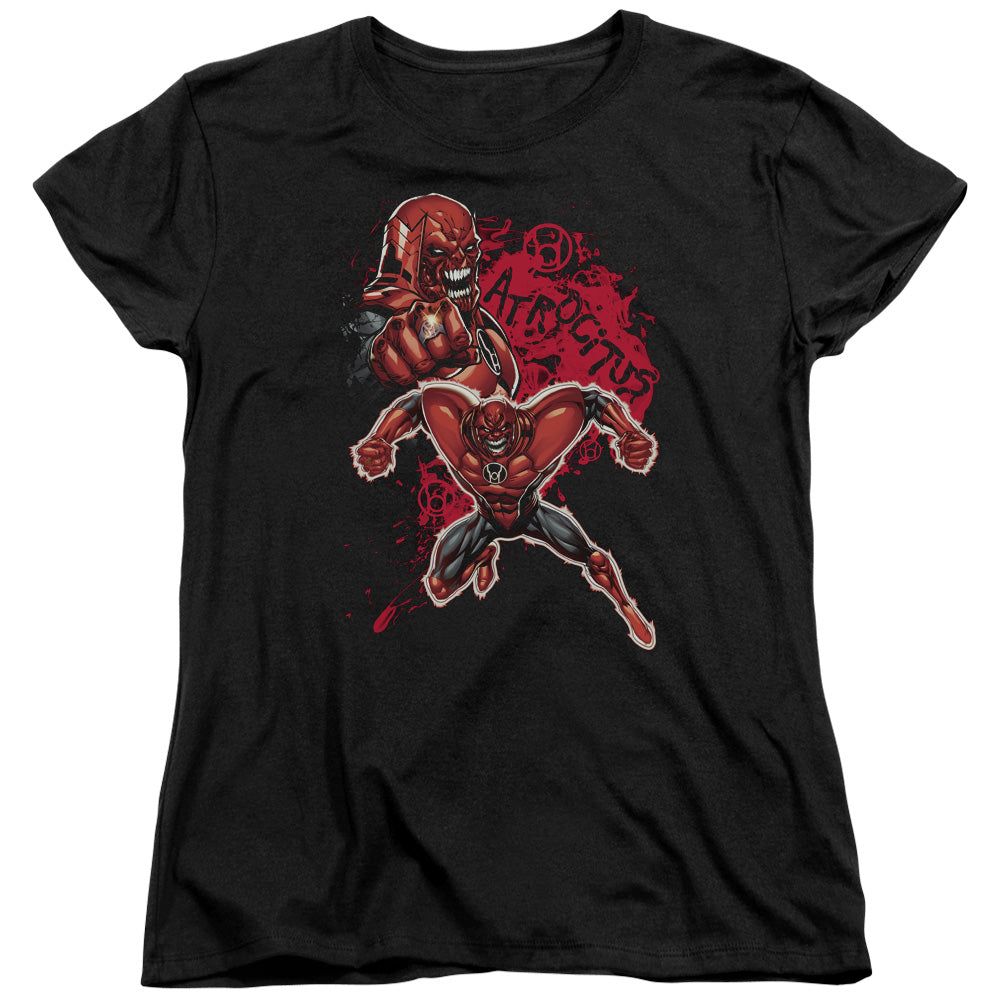 Green Lantern - Atrocitus - Short Sleeve Womens Tee - Black T-shirt