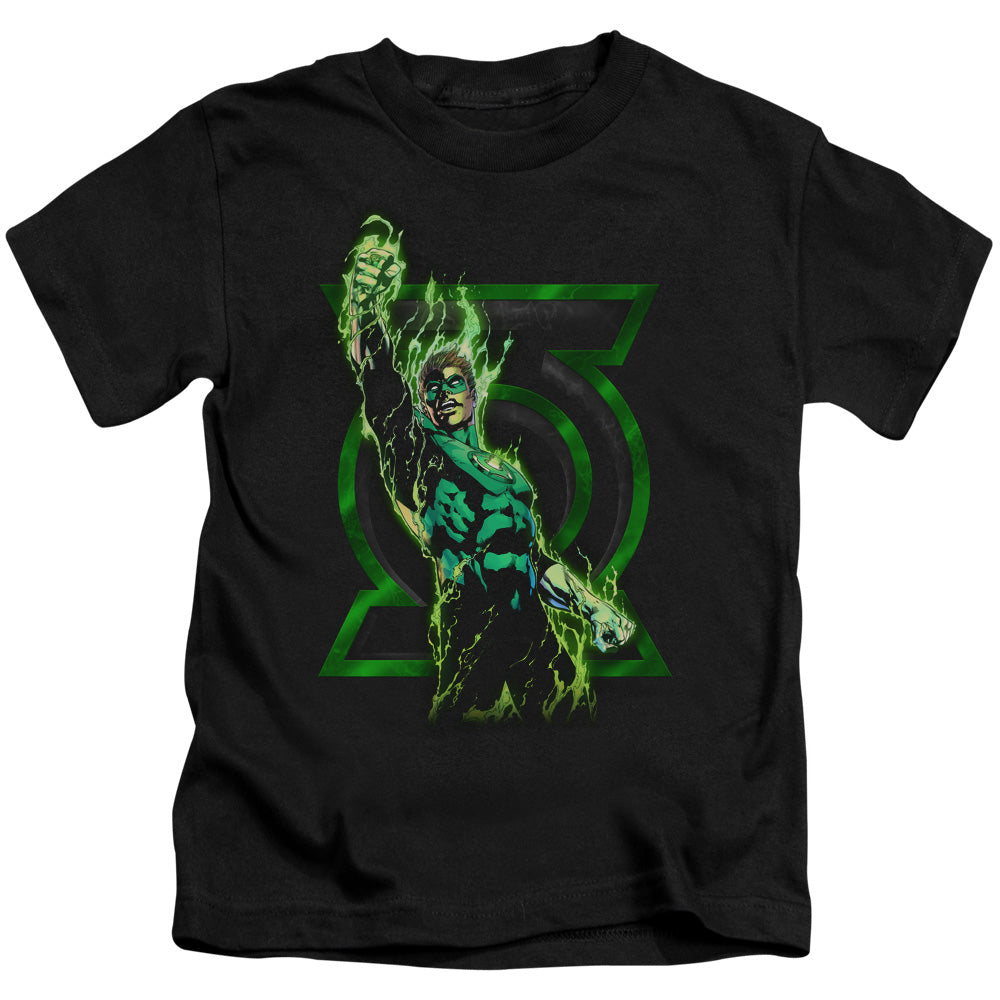 GREEN LANTERN FULLY CHARGED - S/S JUVENILE 18/1 - BLACK - T-Shirt