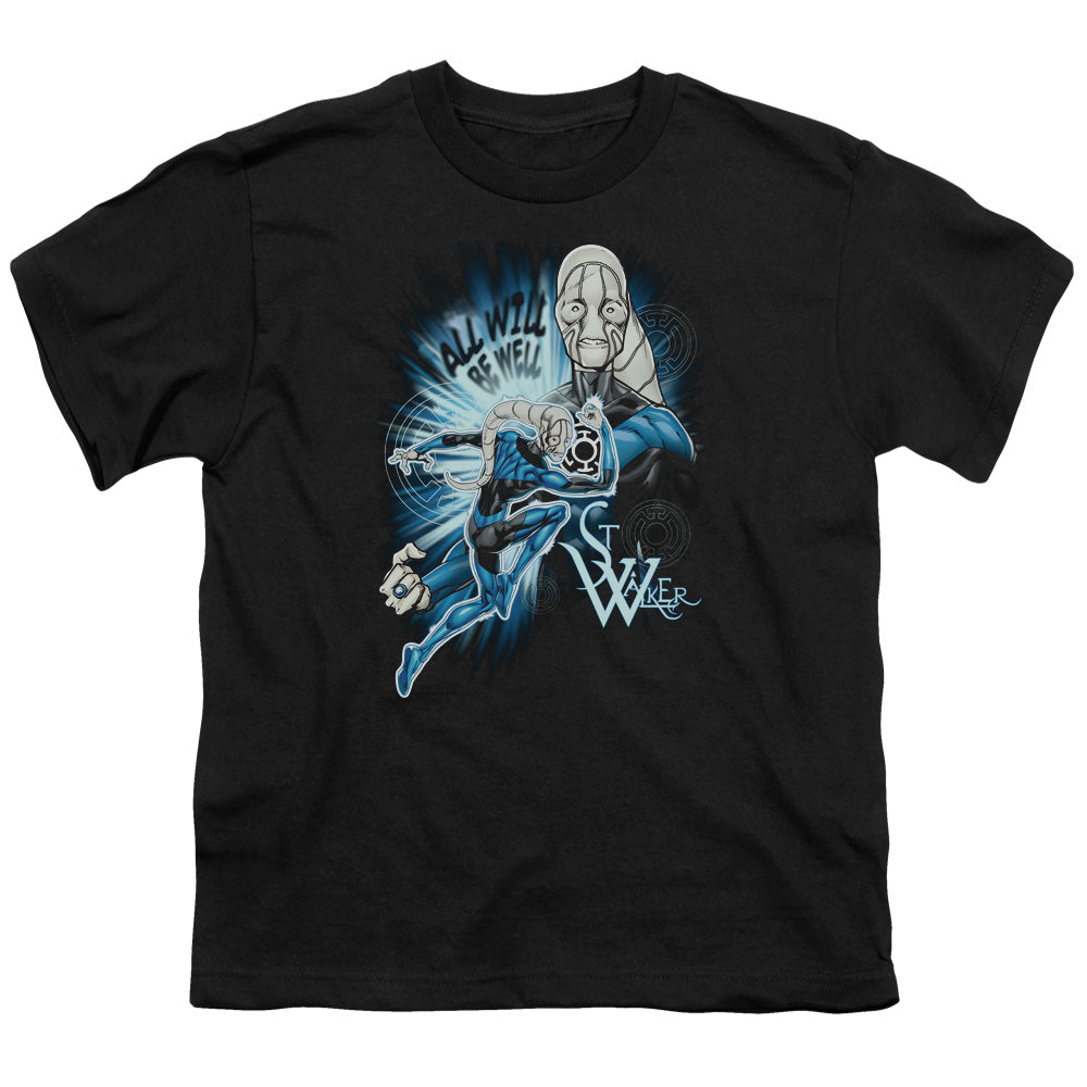 Green Lantern - Saint Walker - Short Sleeve Youth 18/1 - Black T-shirt
