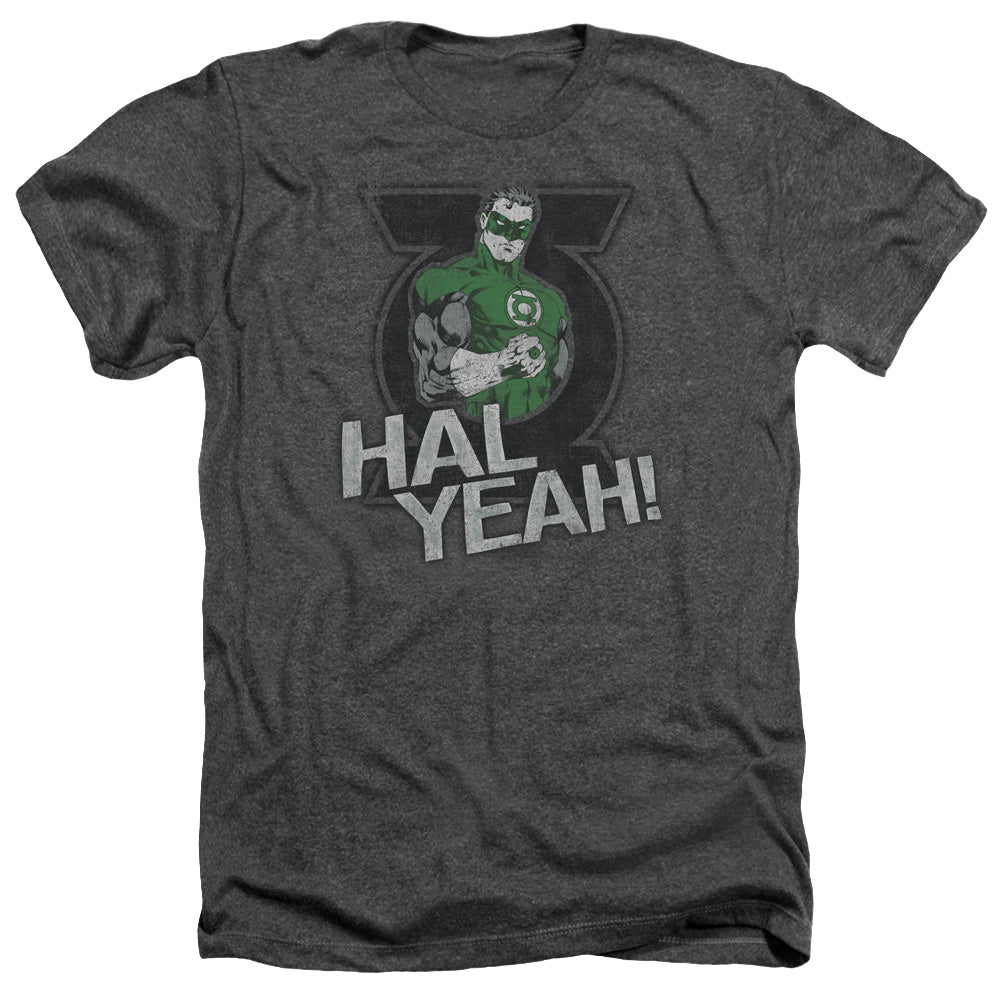 Green Lantern - Hal Yeah - Adult Heather - Charcoal