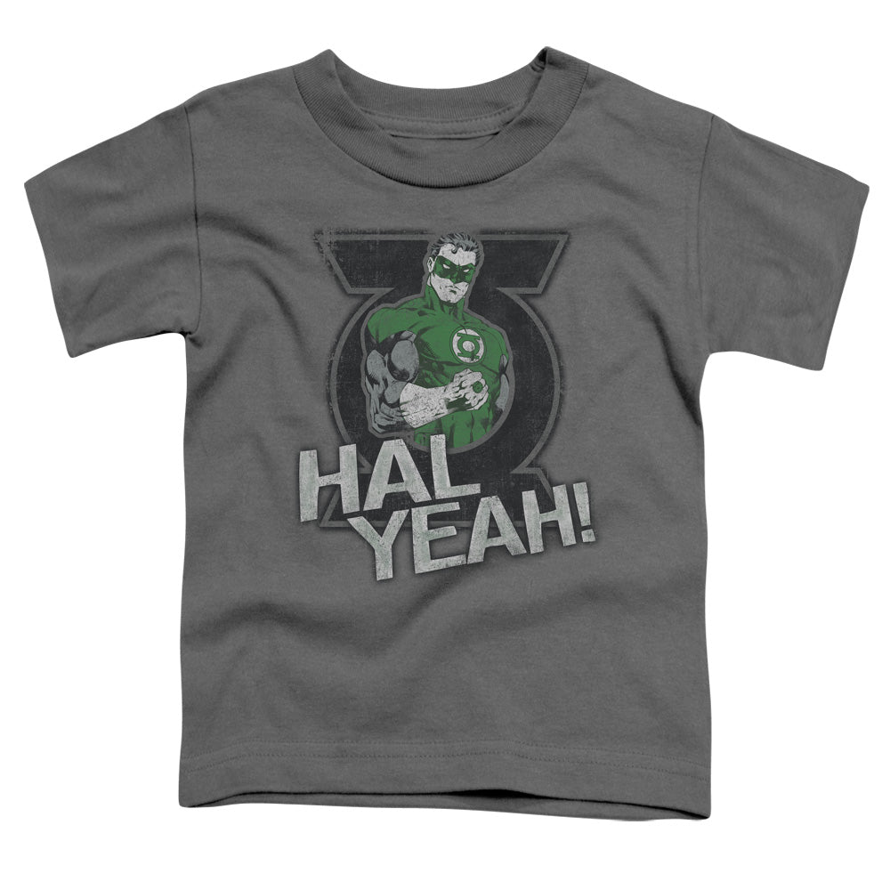 Green Lantern - Hal Yeah - Short Sleeve Toddler Tee - Charcoal T-shirt