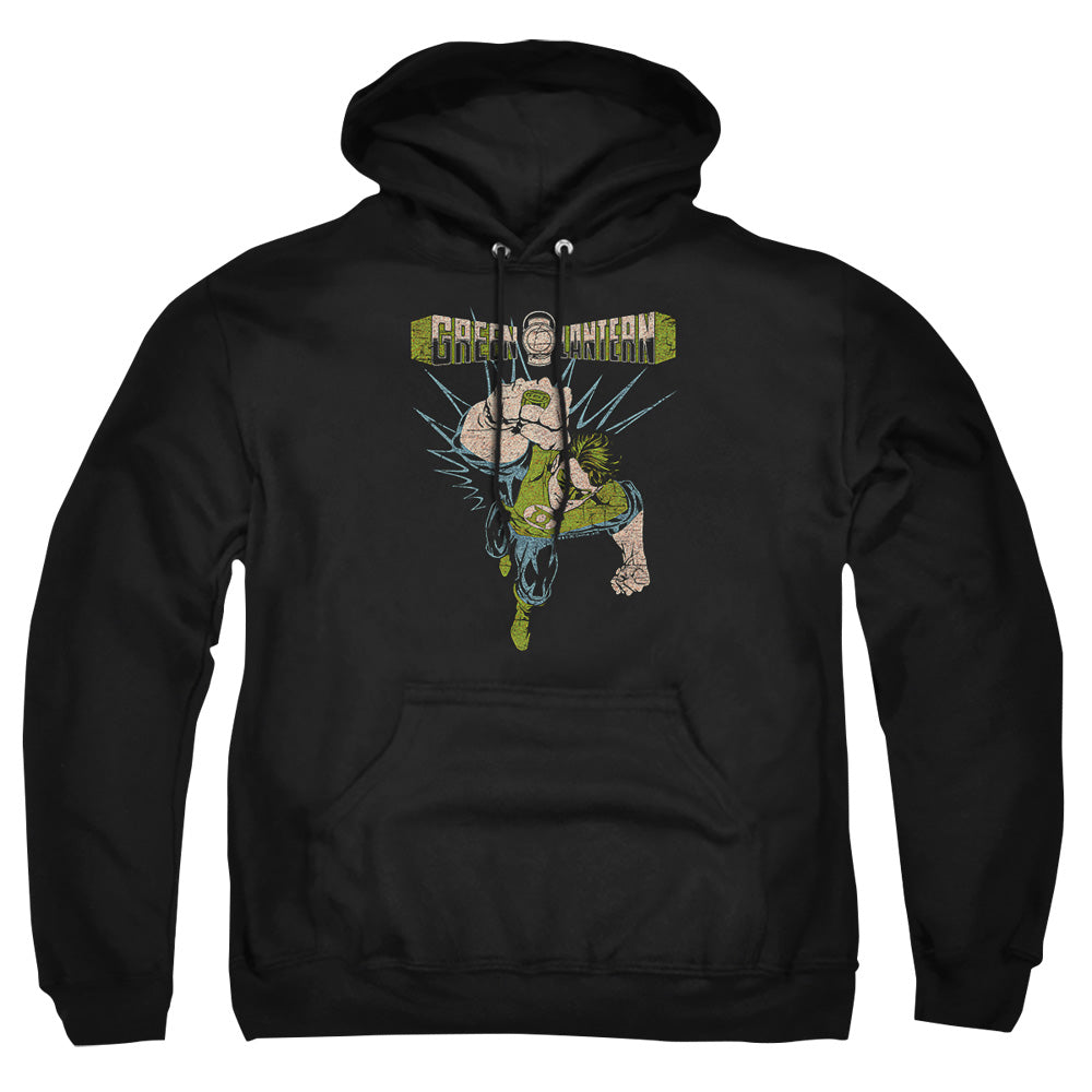 Green Lantern - Powerful - Adult Pull-over Hoodie - Black