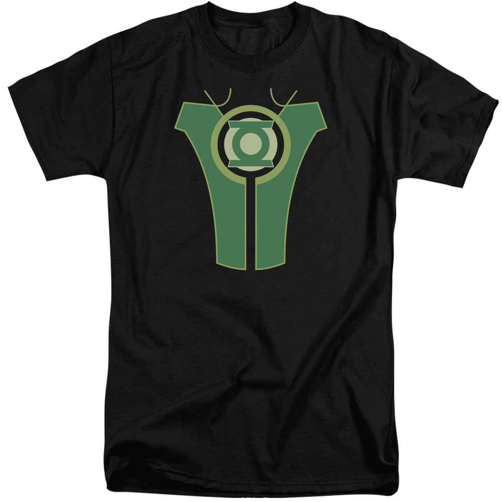 Green Lantern - Simon Baz - Short Sleeve Adult Tall - Black T-shirt