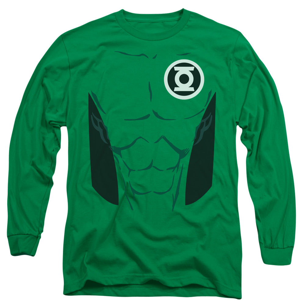 Green Lantern - Kyle Rayner - Long Sleeve Adult 18/1 - Kelly Green T-shirt