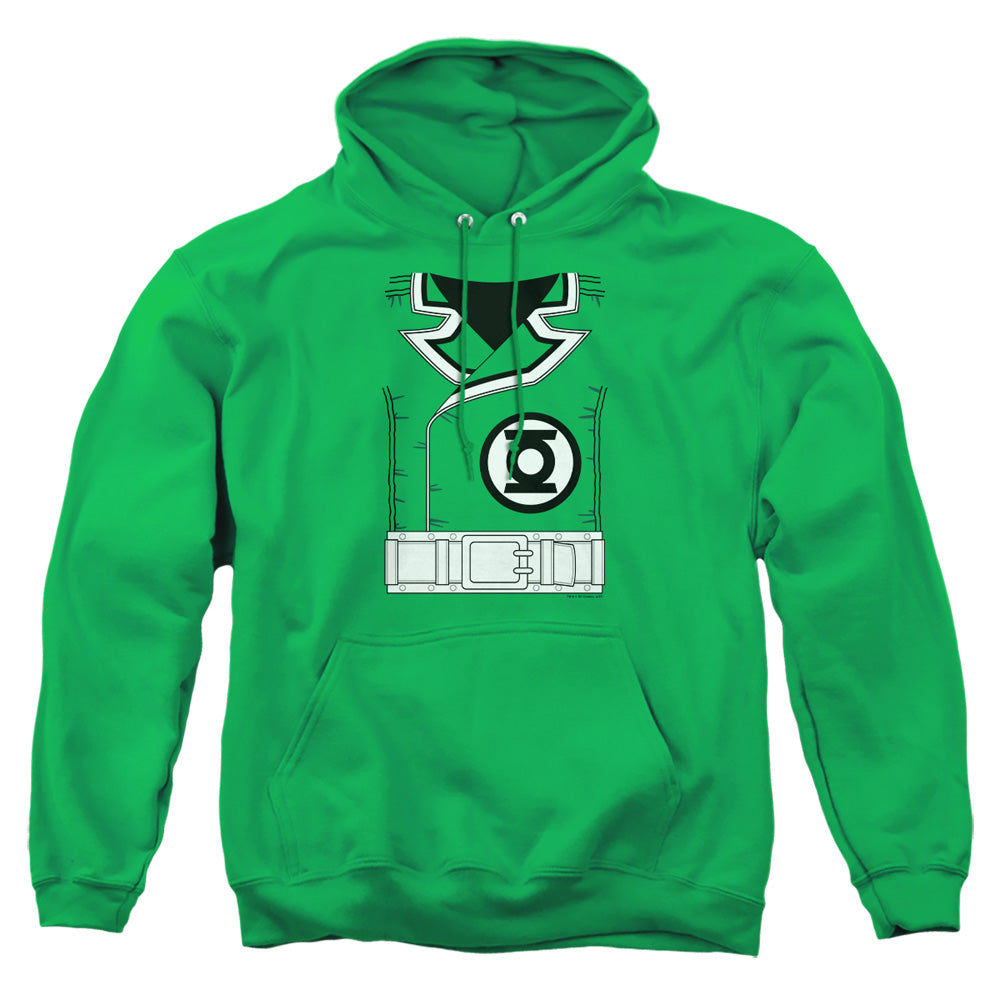 Green Lantern - Guy Gardner - Adult Pull-over Hoodie - Kelly Green