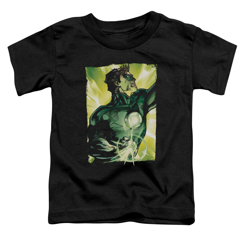 Green Lantern - Up Up - Short Sleeve Toddler Tee - Black T-shirt