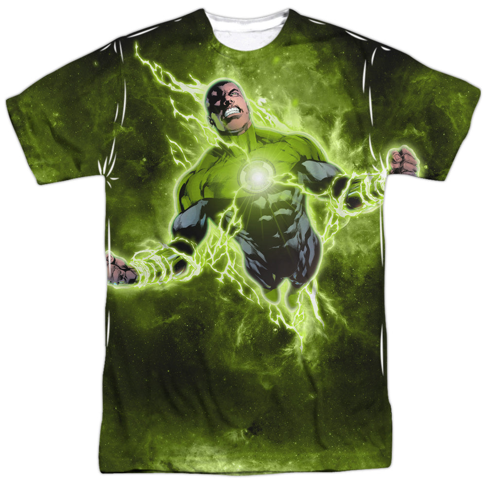 Green Lantern - Inner Strength - Short Sleeve Adult Poly Crew - White T-shirt