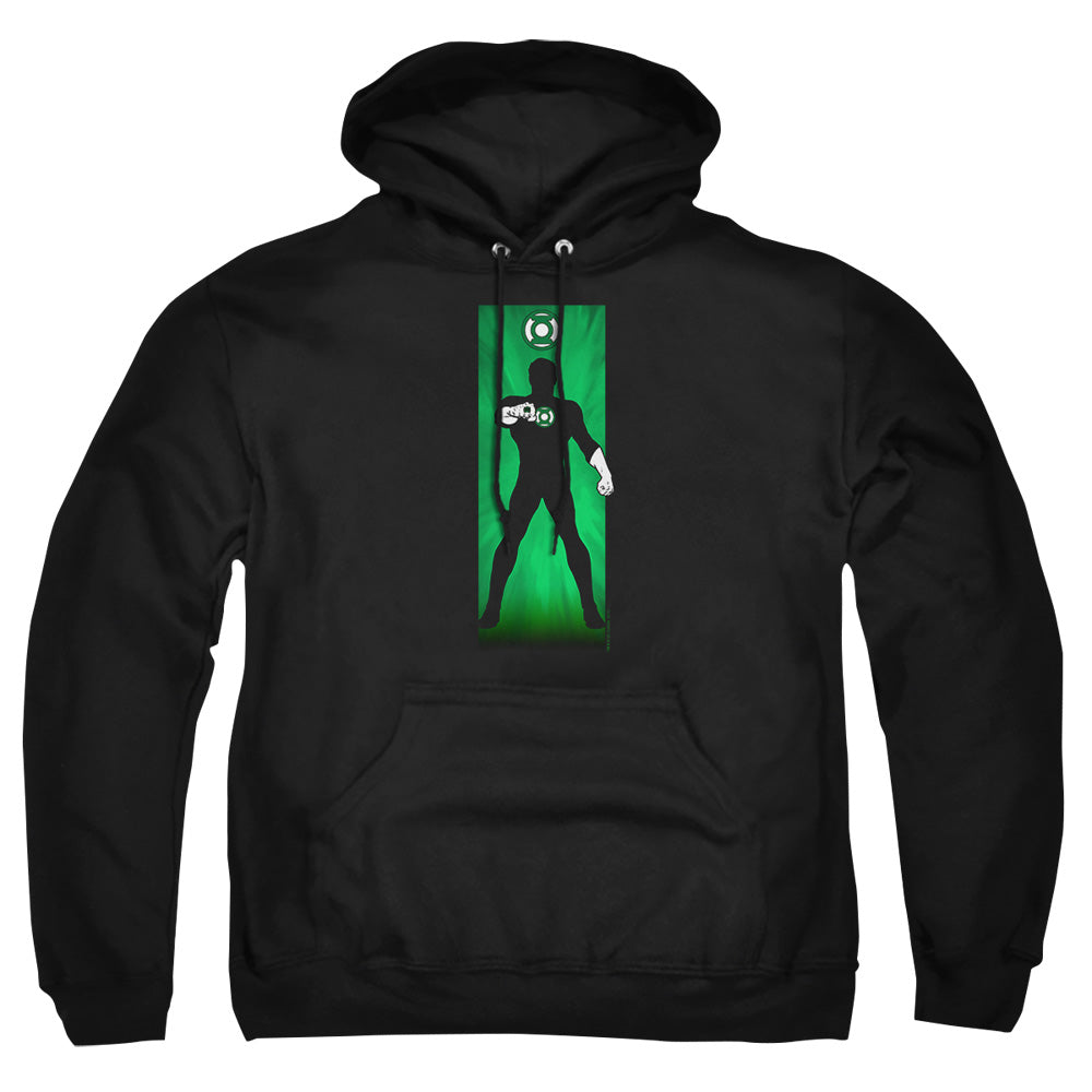 Dc - Green Lantern Block - Adult Pull-over Hoodie - Black