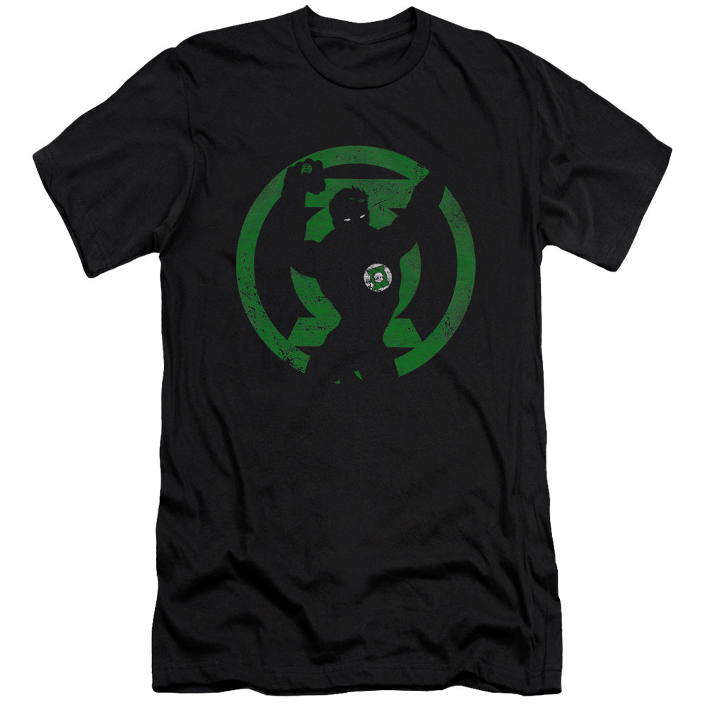 Dc - Gl Symbol Knockout - Short Sleeve Adult 30/1 - Black T-shirt