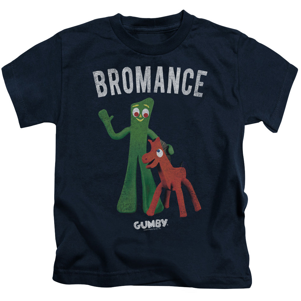 GUMBY BROMANCE - S/S JUVENILE 18/1 - NAVY - T-Shirt