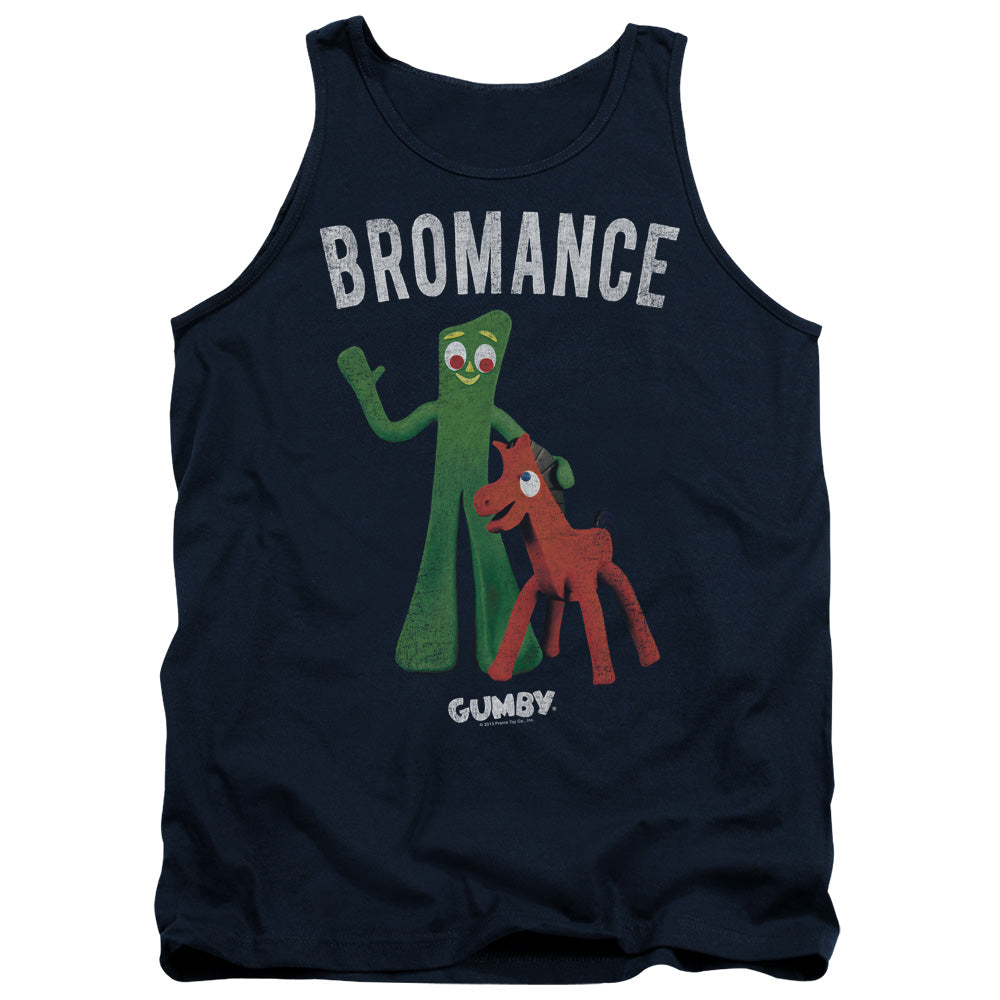 Gumby - Bromance - Adult Tank - Navy