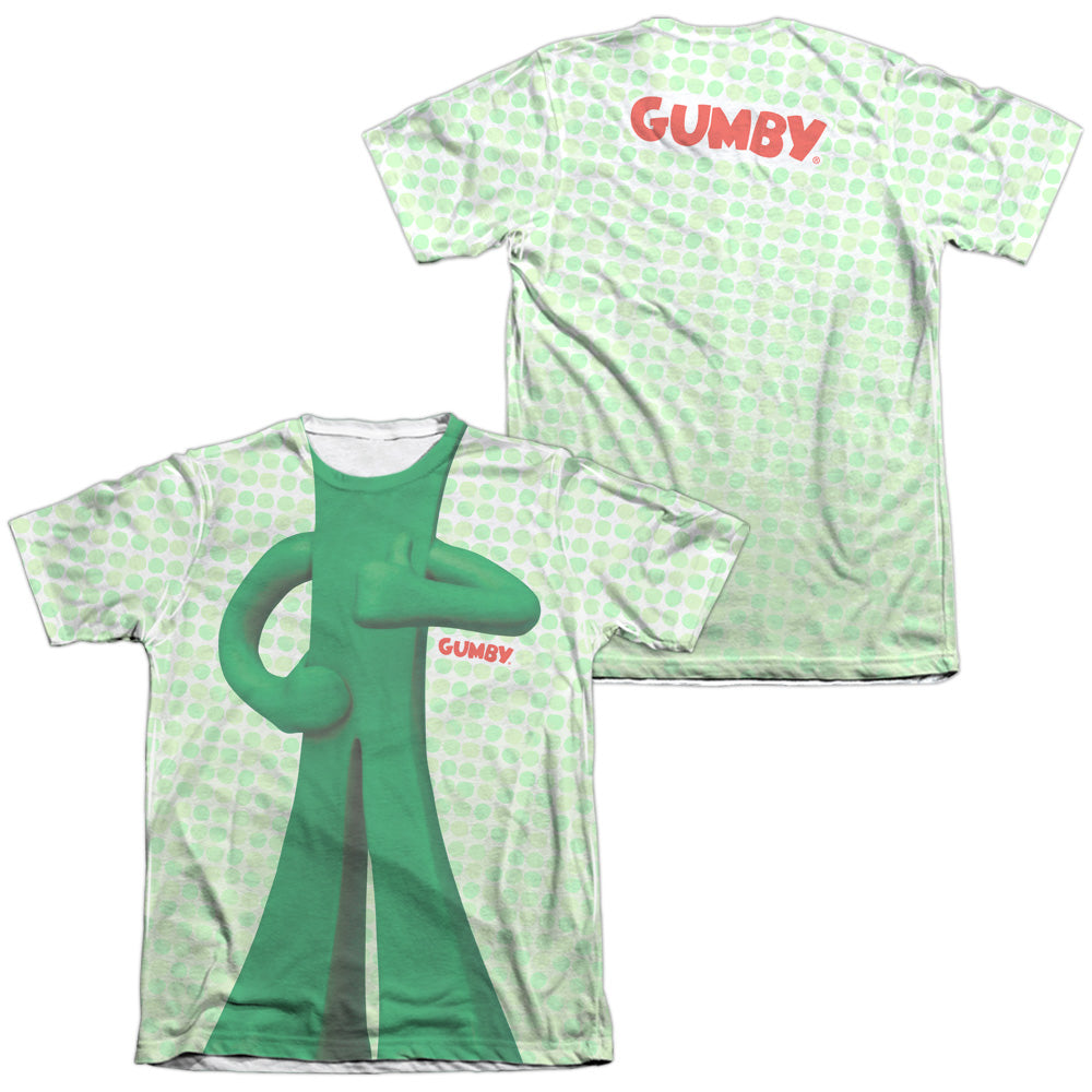 GUMBY GUMB ME SUB (FRONT/BACK PRINT)-ADULT POLY/COTTON S/S T-Shirt