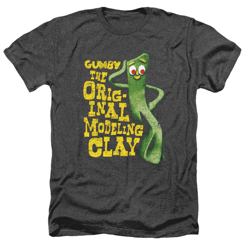 Gumby - So Punny - Adult Heather-black