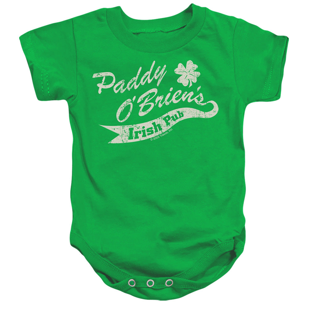 Paddy Obriens Irish Pub-infant Snapsuit - Kelly Green