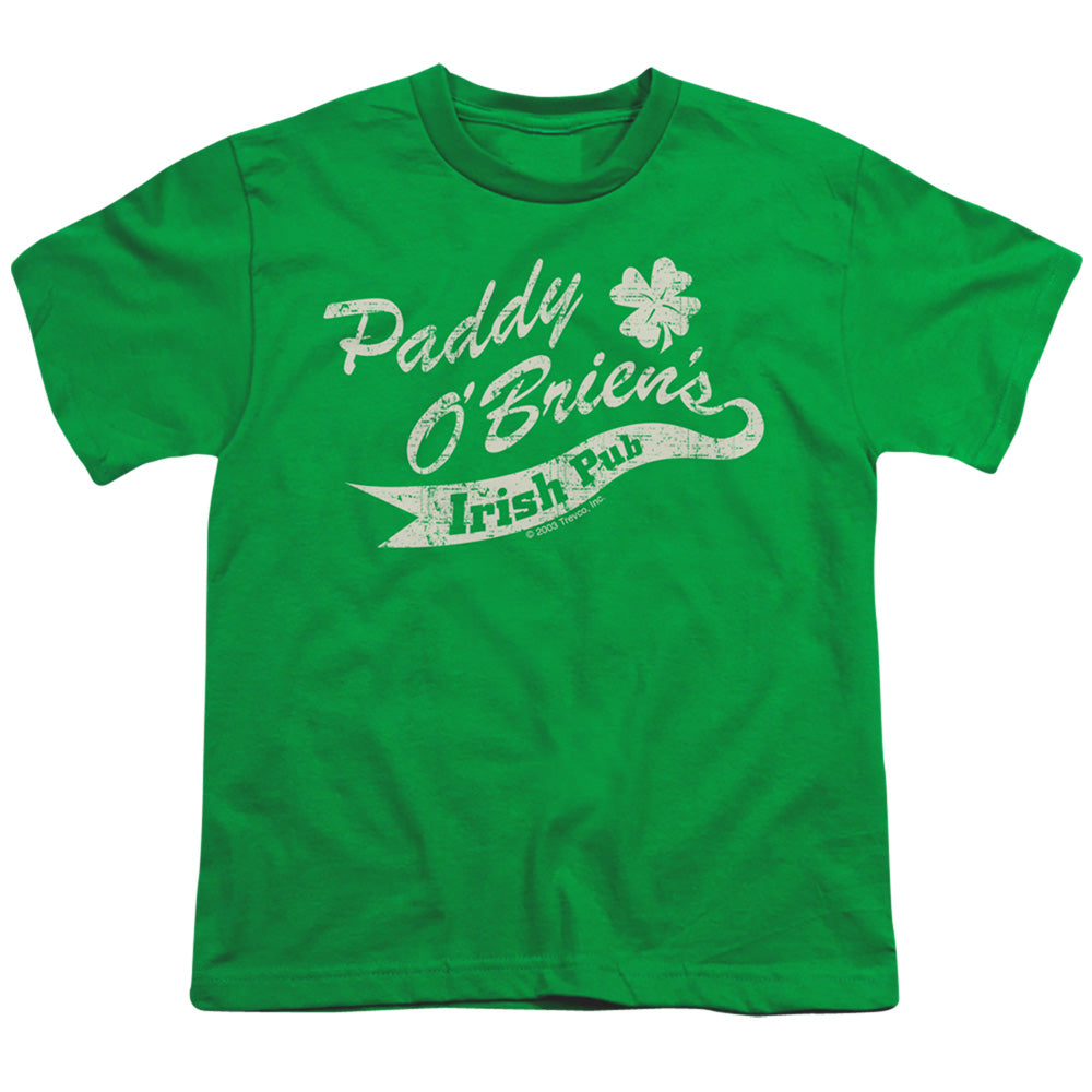 Paddy Obriens Irish Pub - Short Sleeve Youth 18 - 1 - Kelly Green T-shirt