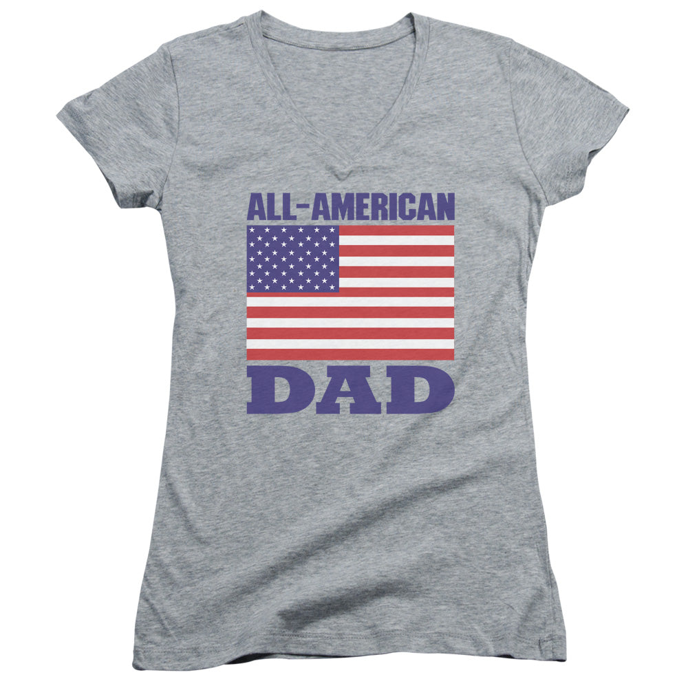 All - Junior V-neck - Athletic Heather