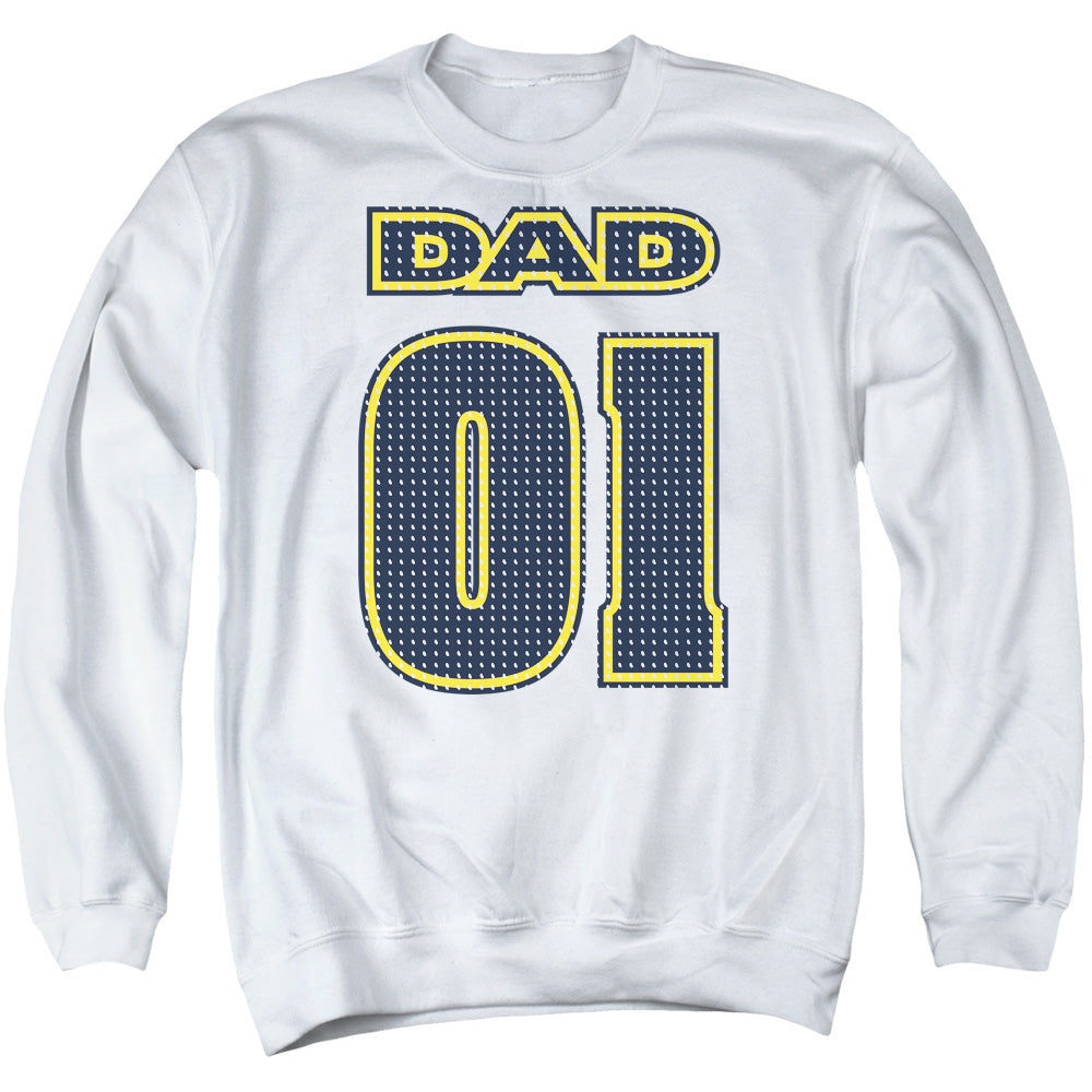 Dad Jersey - Adult Crewneck Sweatshirt - White