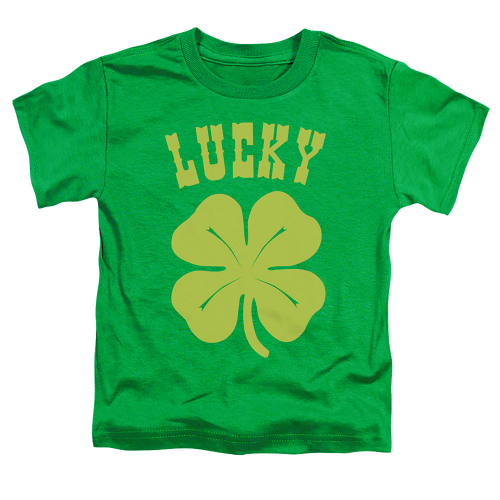Lucky Shamrock - Short Sleeve Toddler Tee - Kelly Green T-shirt
