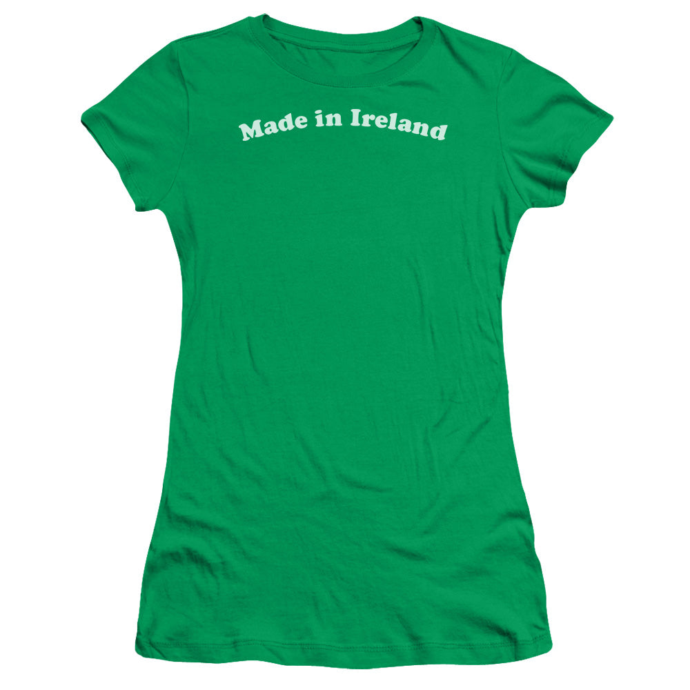 Made In Ireland - Short Sleeve Junior Sheer - Kelly Green T-shirt