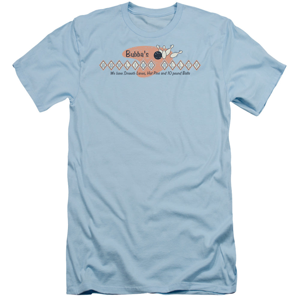 Bubbas Bowling Alley - Short Sleeve Adult 30 - 1 - Light Blue T-shirt