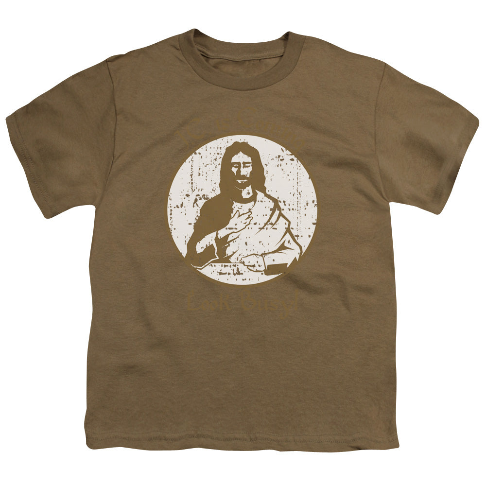 J.c. Is Coming - Short Sleeve Youth 18 - 1 - Sand T-shirt