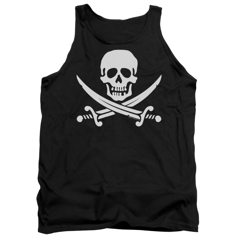 Jolly Roger - Adult Tank - Black